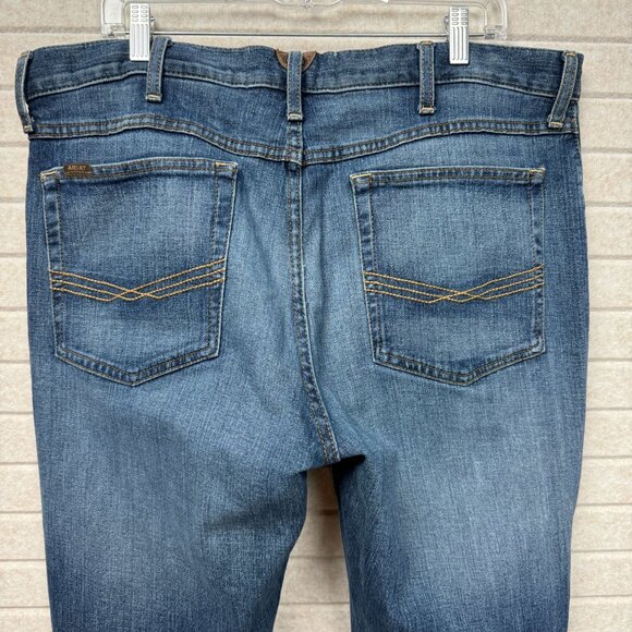 Ariat Men's Blue Bootcut Jeans - Picture 1 of 16